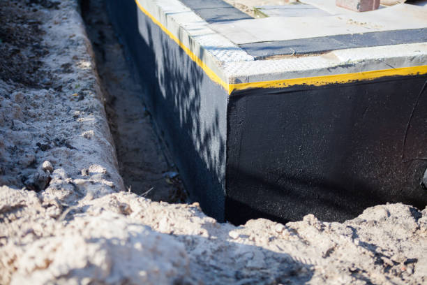 Professional Interior Drainage System technician working in Deer Park, IL